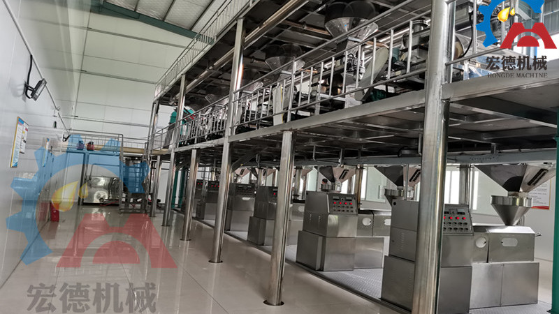 壓榨生產(chǎn)線